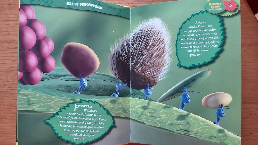 Disney DVD Dawno temu w trawie bajka