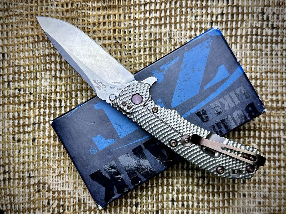 Нож Zero Tolerance 0561 Gen2 Titanium Brown G10 Hinderer Elmax