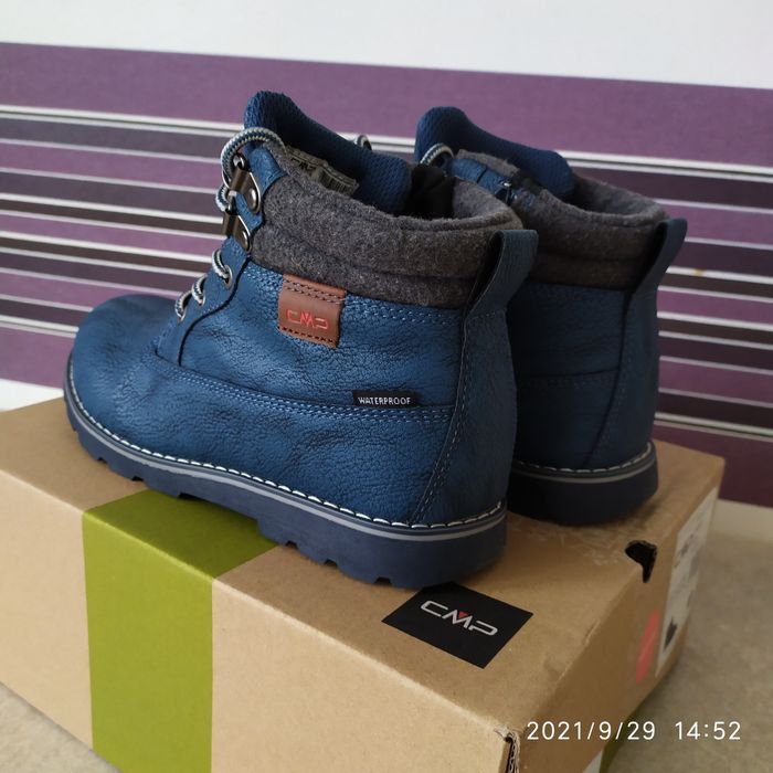 Водонепроницаемые демисезонные ботинки CMP Италия р.36,37
