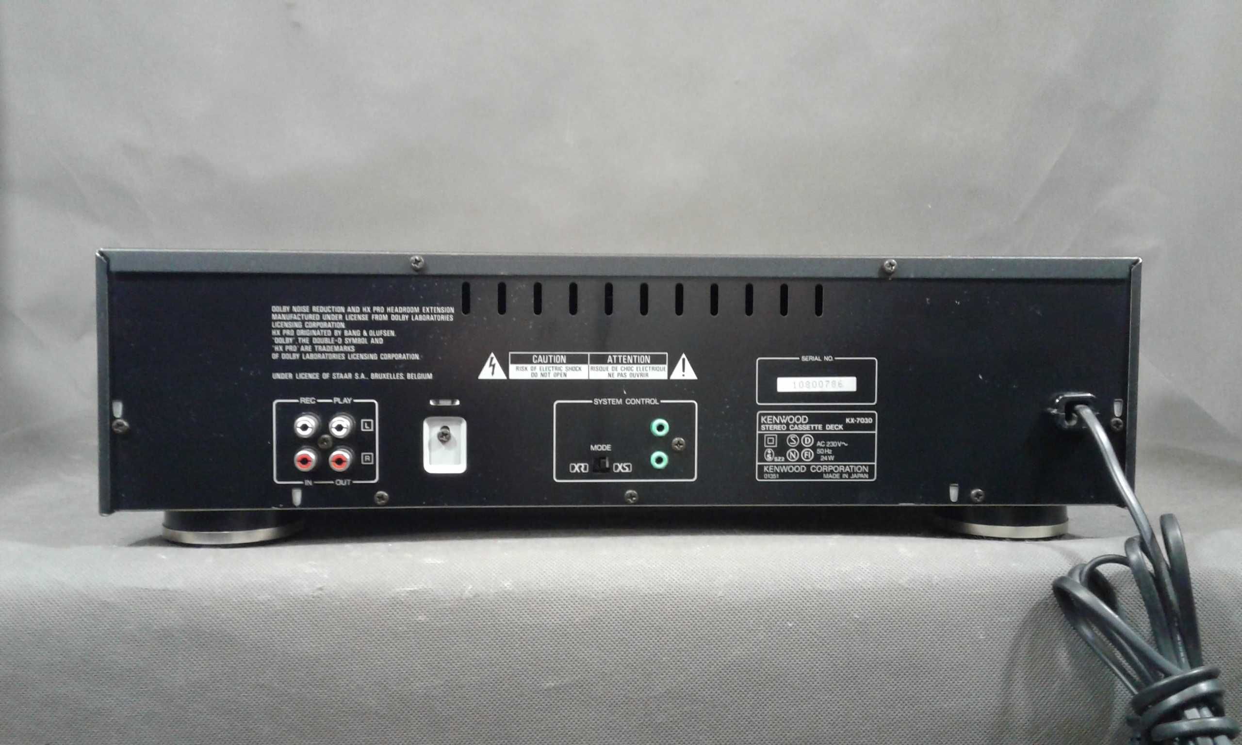 KENWOOD KX-7030,magnetofon kasetowy