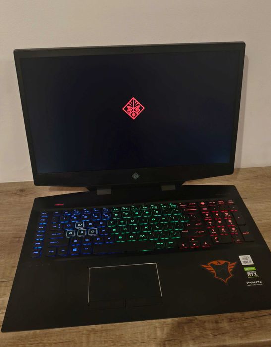 Laptop gamingowy HP Omen 17 cali/i7/32GB/1TB/RTX2060