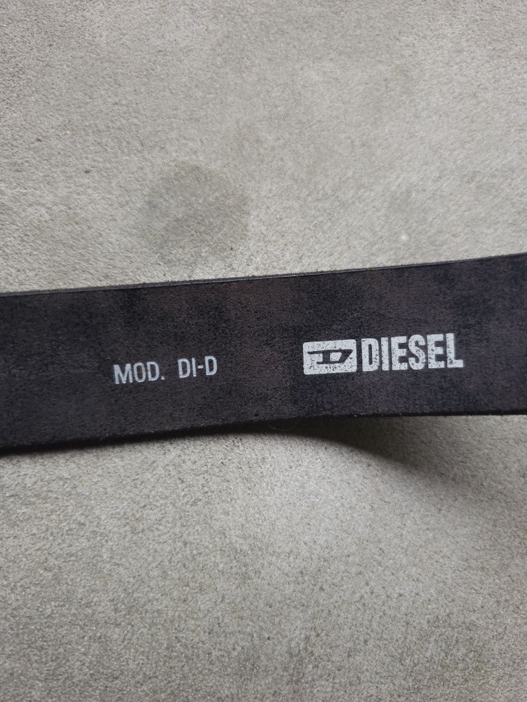 Шкіряний ремінь Diesel Italy