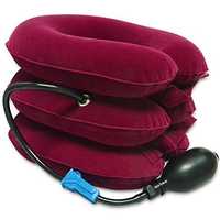 Ортопедическая подушка, вытягивающая, надувная для шеи Ostio, массажер