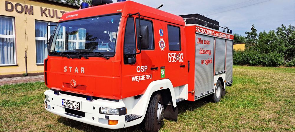 Star LE 12.180  Star GBA specjalny pożarniczy strażacki