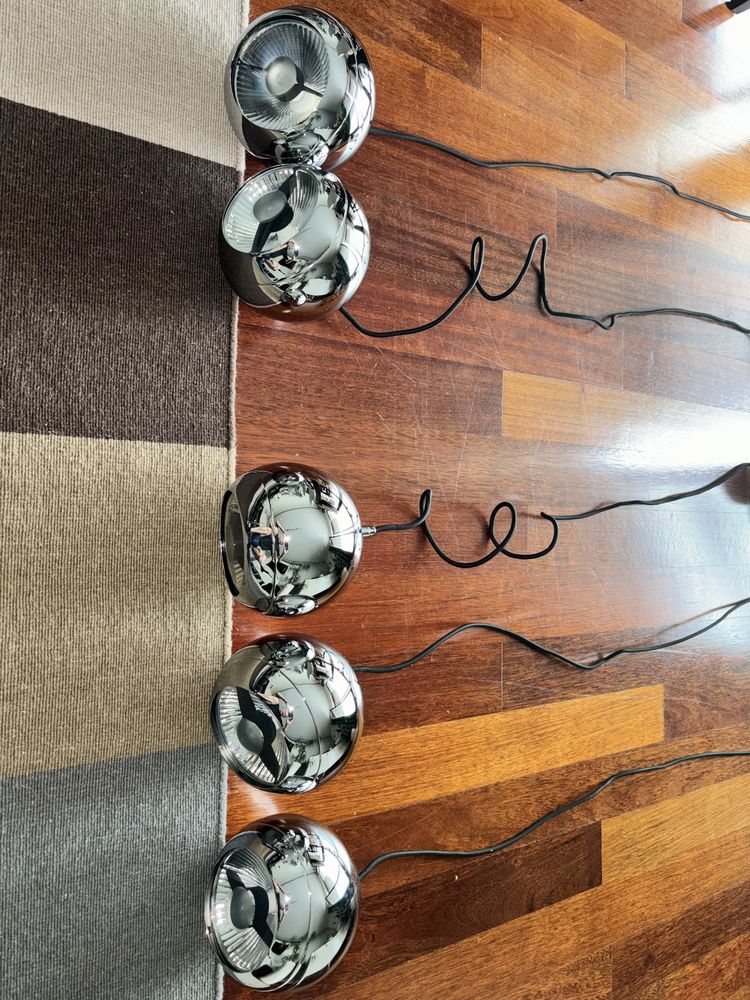 Light Eye Lampa Wisząca Chrome Spotline