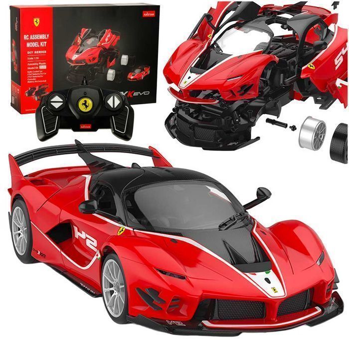 Samochód zdalnie sterowany Rastar 96900 Ferrari 1:18 do złożenia