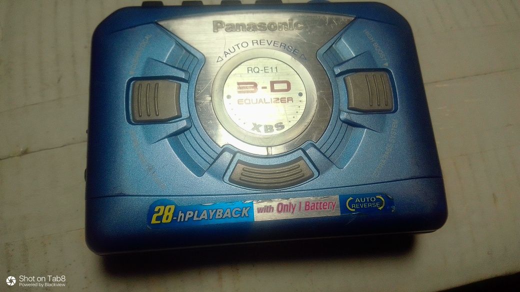 Player compact casette Panasonic autoreverse