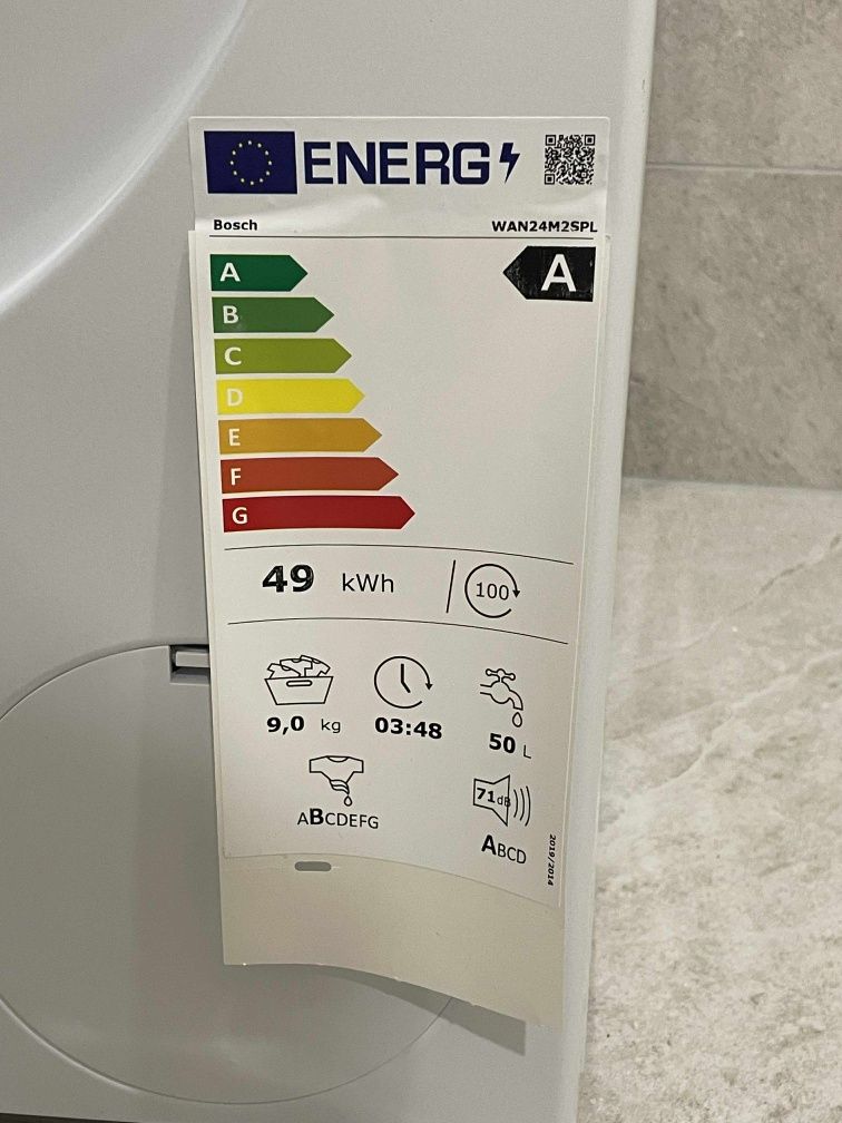 Sprzedam nową pralkę Bosch WAN24M2SPL – nigdy nieużywana