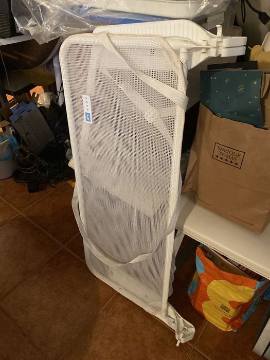 Barras de protecção em rede para cama de crianca