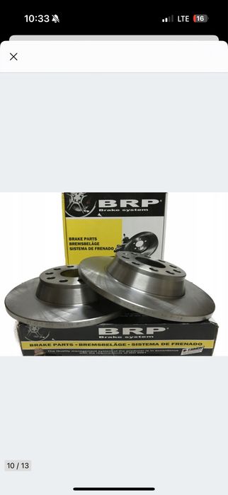 Nowe tarcze vw passat turan tiguan seat