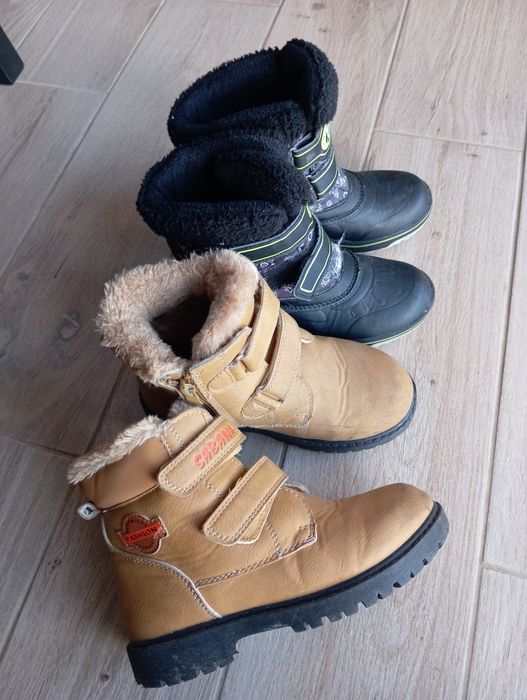 Buty chłopięce zimowe ocieplane r31