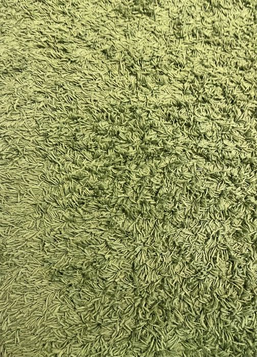 Tapete pelo comprido, verde, IKEA 133x195cm