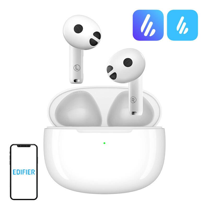 Słuchawki Tws Edifier W220T Bluetooth 5.3 Snapdragon Sound Białe