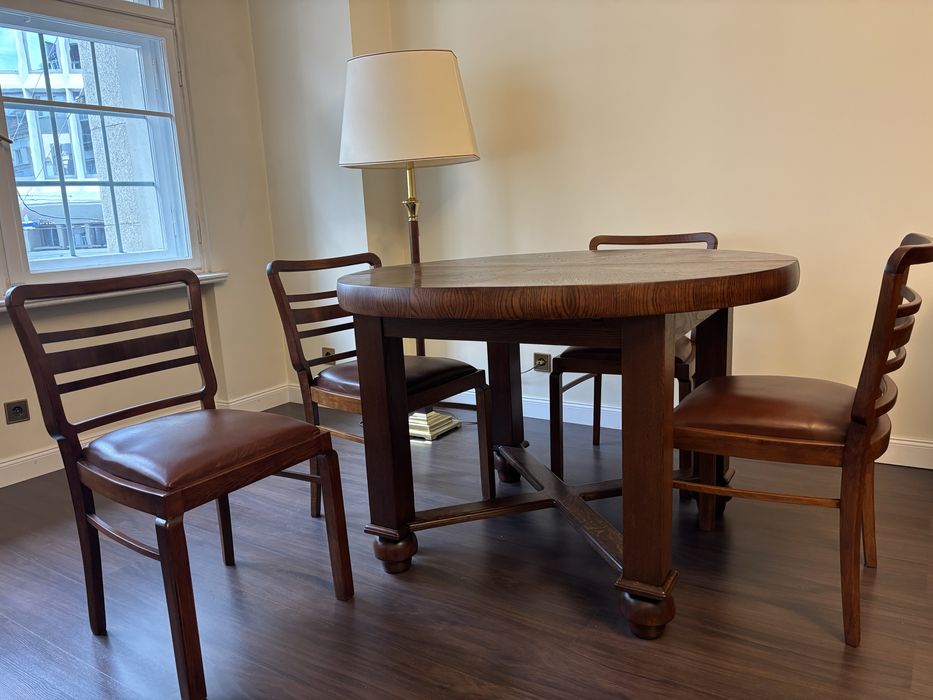 Stół Art Deco okrągły średnica 120 cm