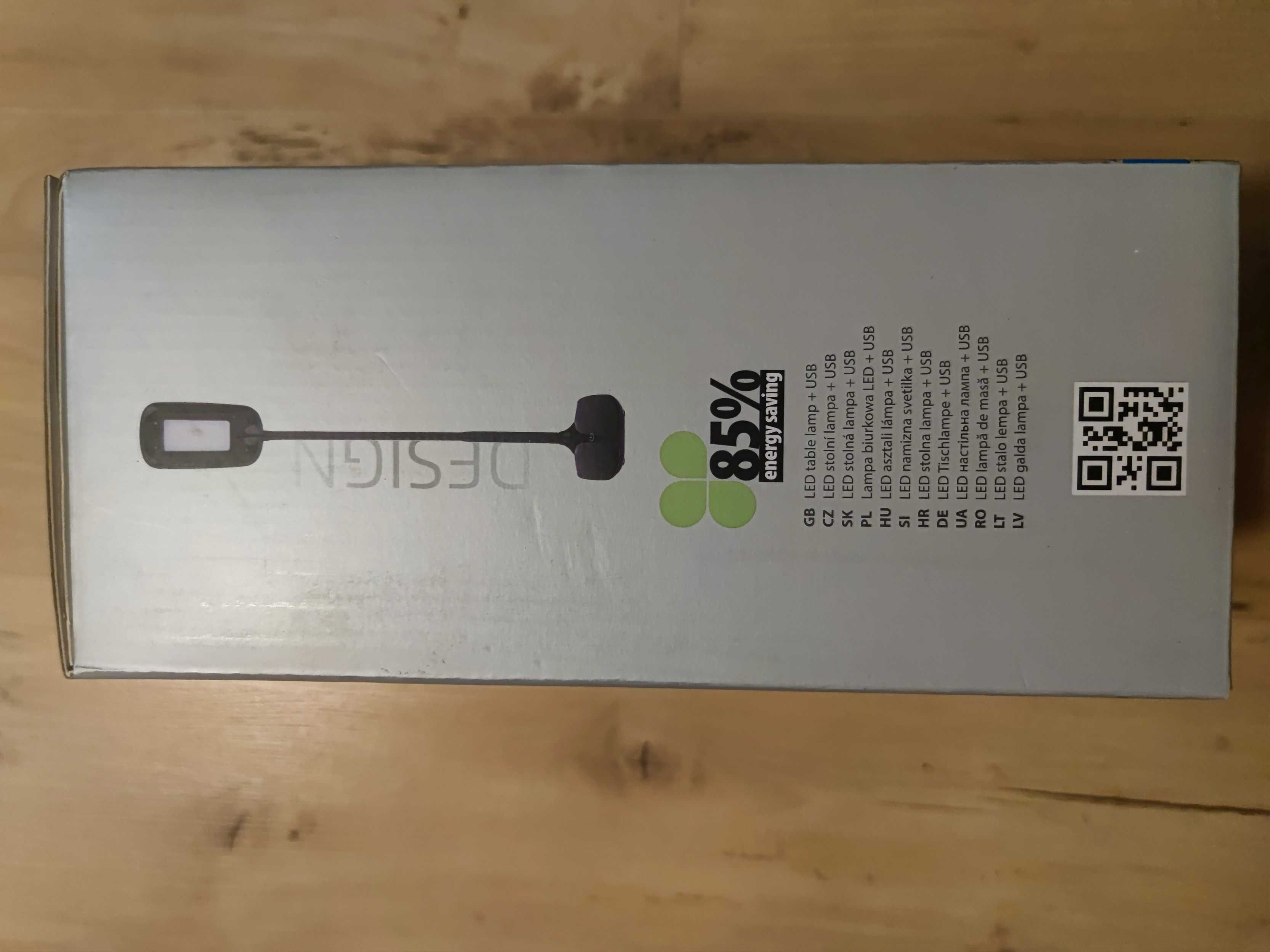 Lampa lampka biurkowa Emos Z7575 czarna, nowa