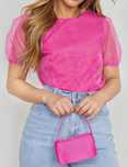 Bluzka nowa różowa Prettylittlething