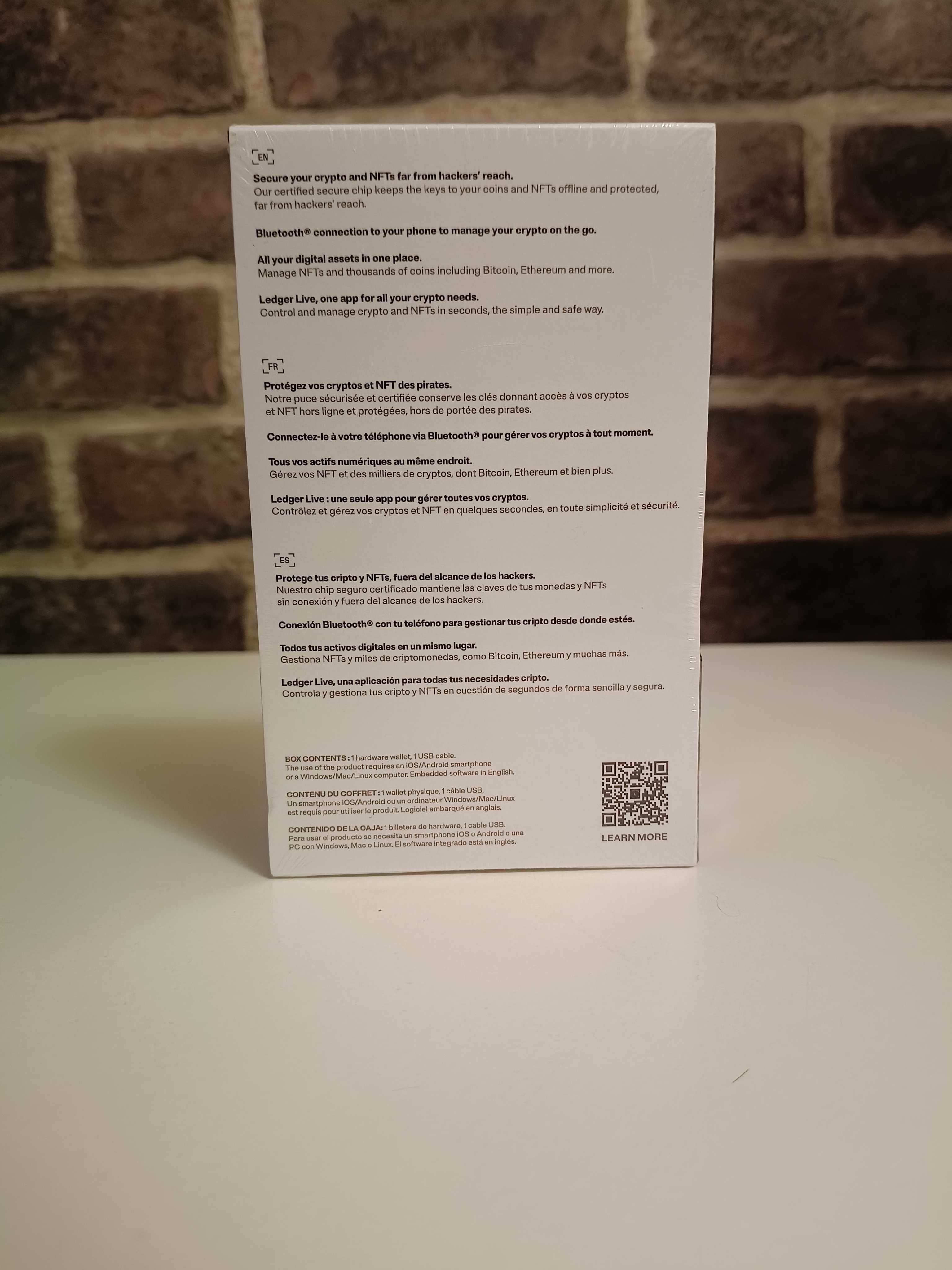 Ledger Nano S Plus - Nowy - Folia - cold wallet, bitcoin, ethereum