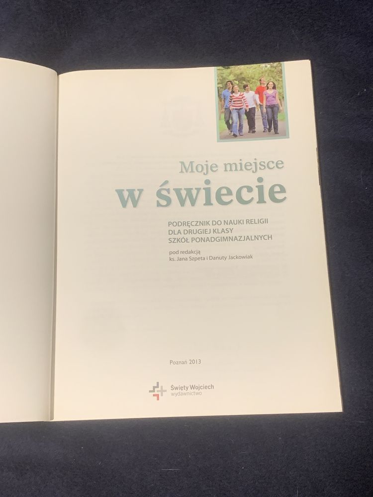 Podręcznik do liceum i technikum religii moje miejsce w świecie 2