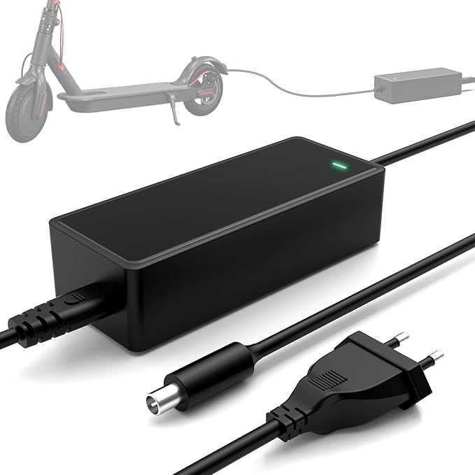 Mezelon Ładowarka do skutera Xiaomi hulajnogi Ninebot 42V 2A
