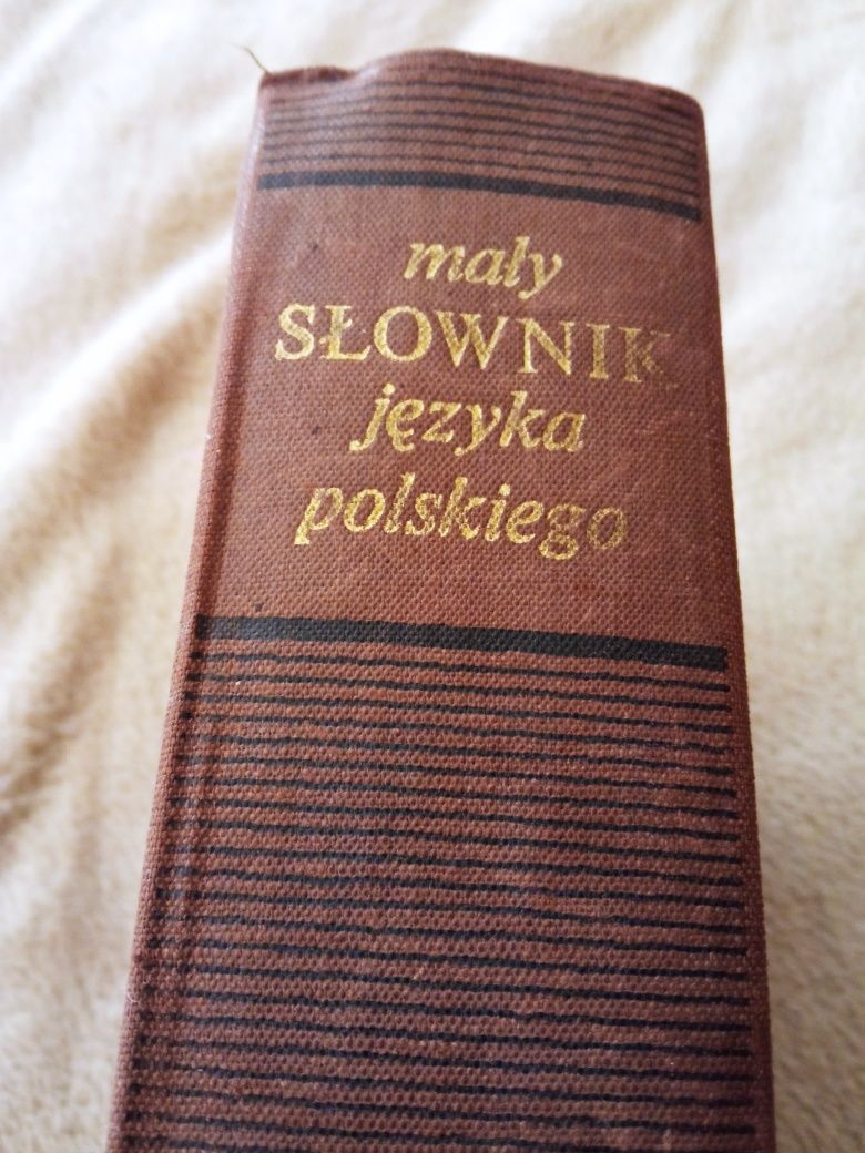 Mały słownik języka polskiego 1968 Łomnicka