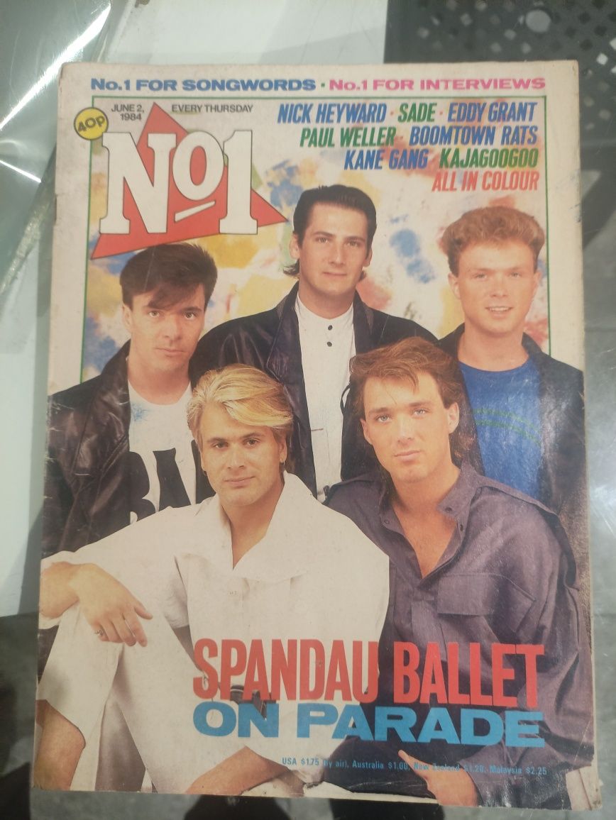 Revistas Musicas Anos 80,Super Som e Número 1