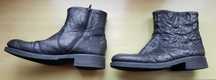 Buty kozaki męskie czarne