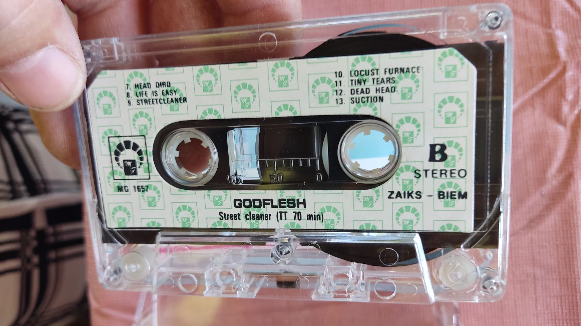 Godflesh Street cleaner kaseta audio