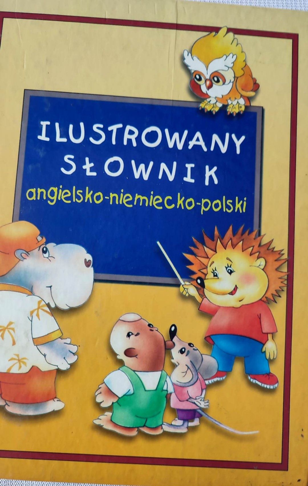 Ilustrowany słownik angielski-niemiecko-polski