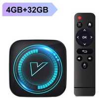 Smart TV Box VONTAR - 4GB / 32GB - Android 12 - Nowa przystawka TV