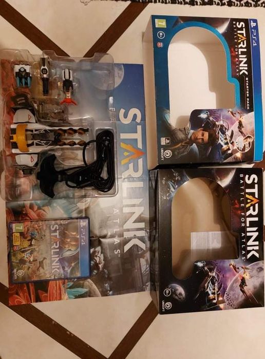 Starlink na PS4 plus statek