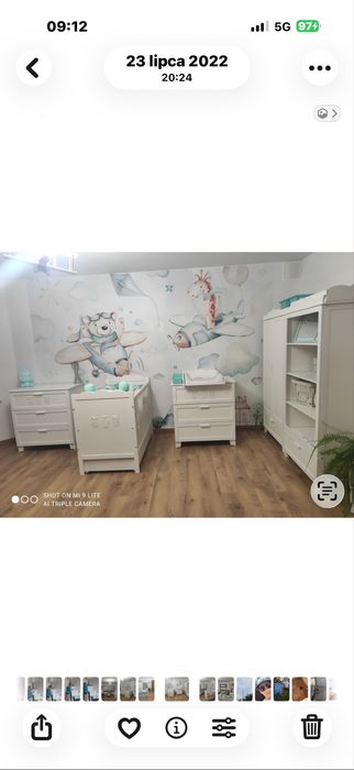 Meble do pokoju dzieciecego KLUPŚ zestaw