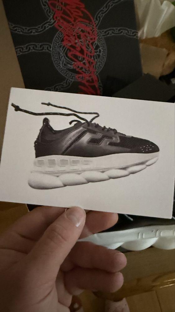 Versace Chain Reaction кросовки Оригнал