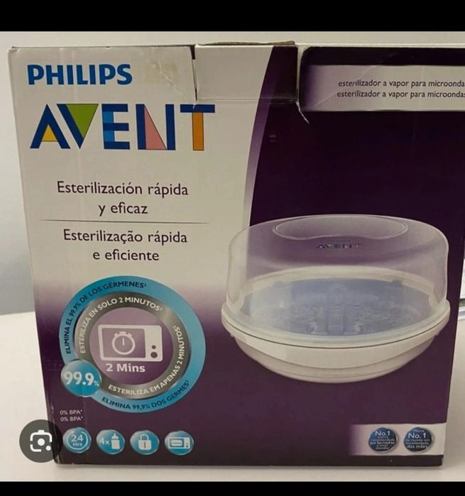 Esterilizador a vapor para Microondas