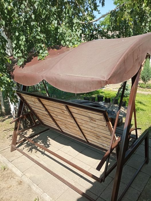 Садова гойдалка (розкладна)