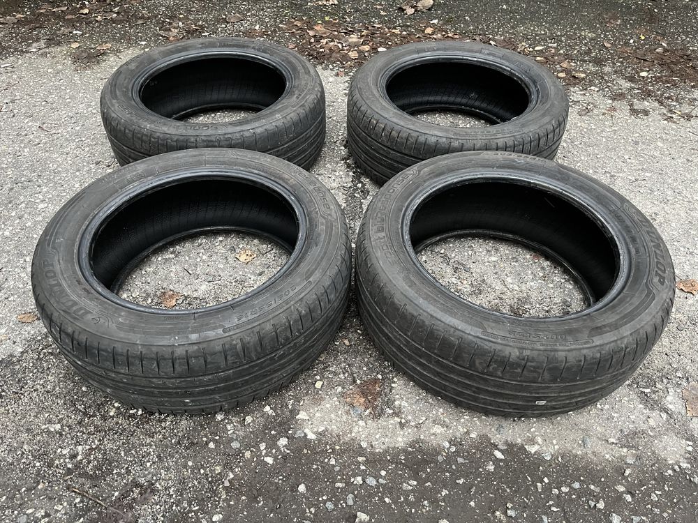 Sprzedam 4szt opony letnie DUNLOP Sport bluResponse 205/55/R16 2019r