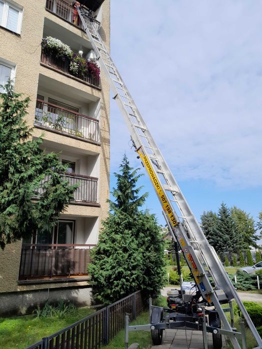 Transport Bus Winda Meblowa Przeprowadzki Wnosimy Pianina Sejfy Wywóz