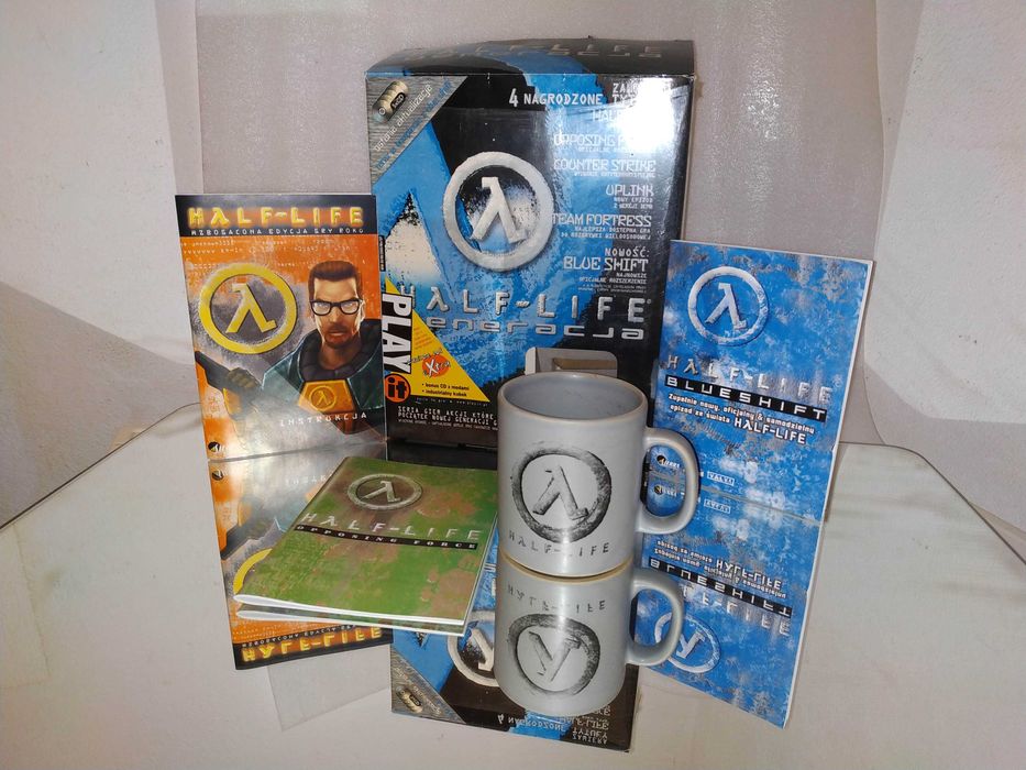 Half Life Generacja PC - big box, stan idealny -