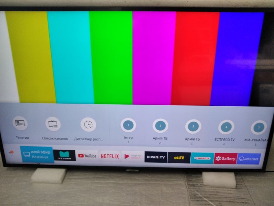 Продам телевізор SAMSUNG UE43NU7100  4K SMART WI-FI 2020 рік Гарантія