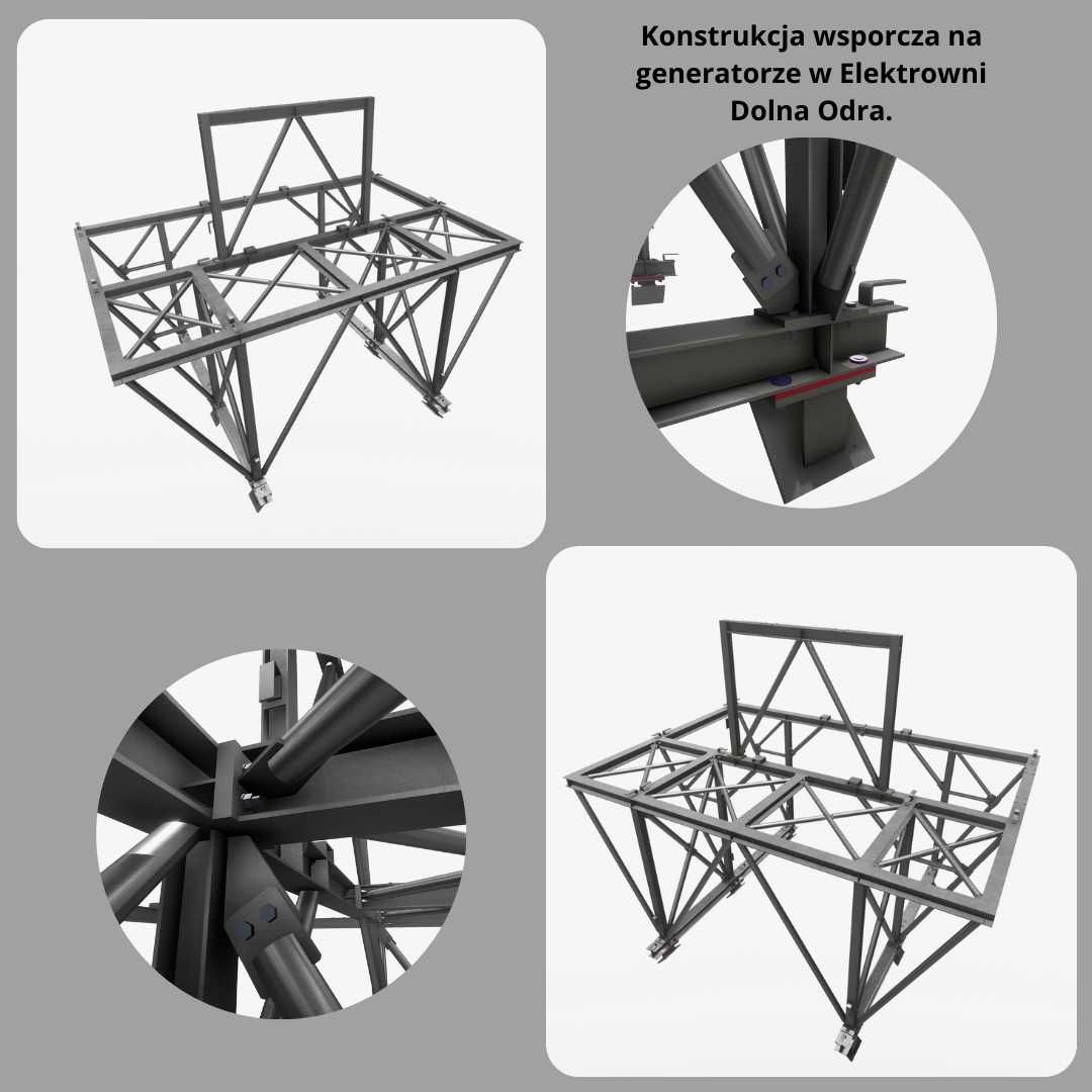 Tekla Structures - modele 3D, AutoCAD rysunki 2D, - pdf do dwg