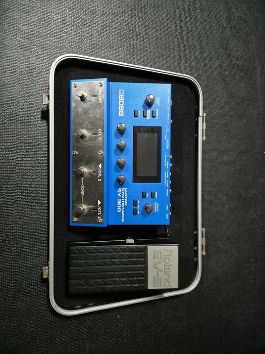 Boss Sy-300 Synth, Roland EV-5 e case Ibanez