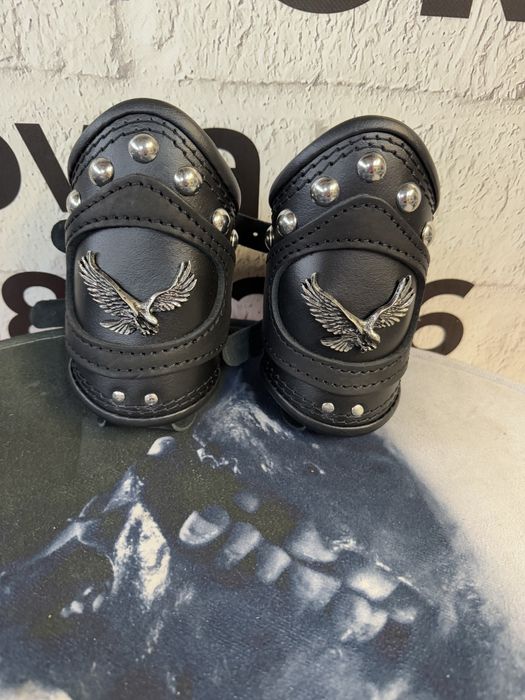 Uchwyt na kubek skórzany motocyklowy