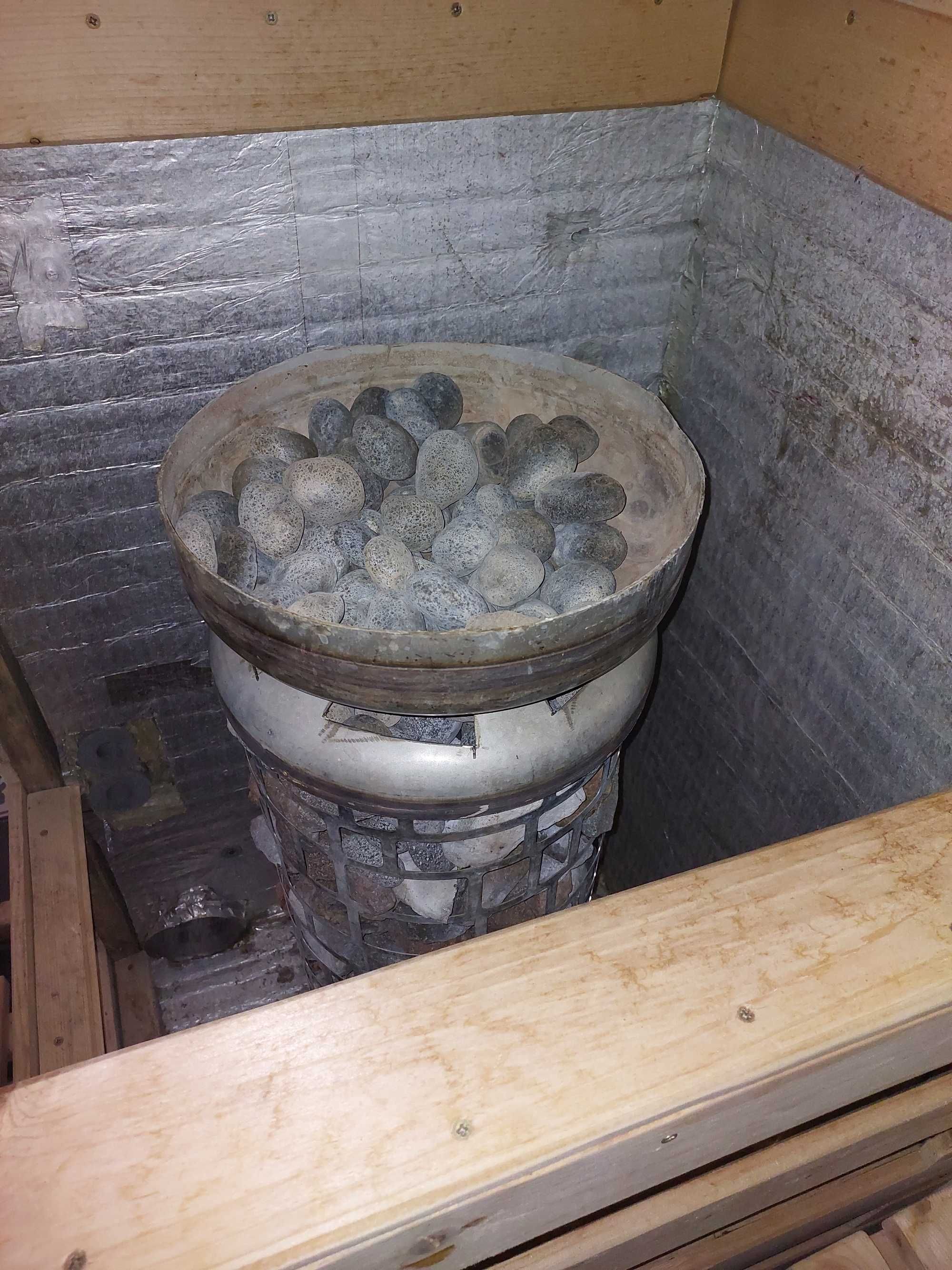 Sauna ogrodowa z piecem elektrycznym