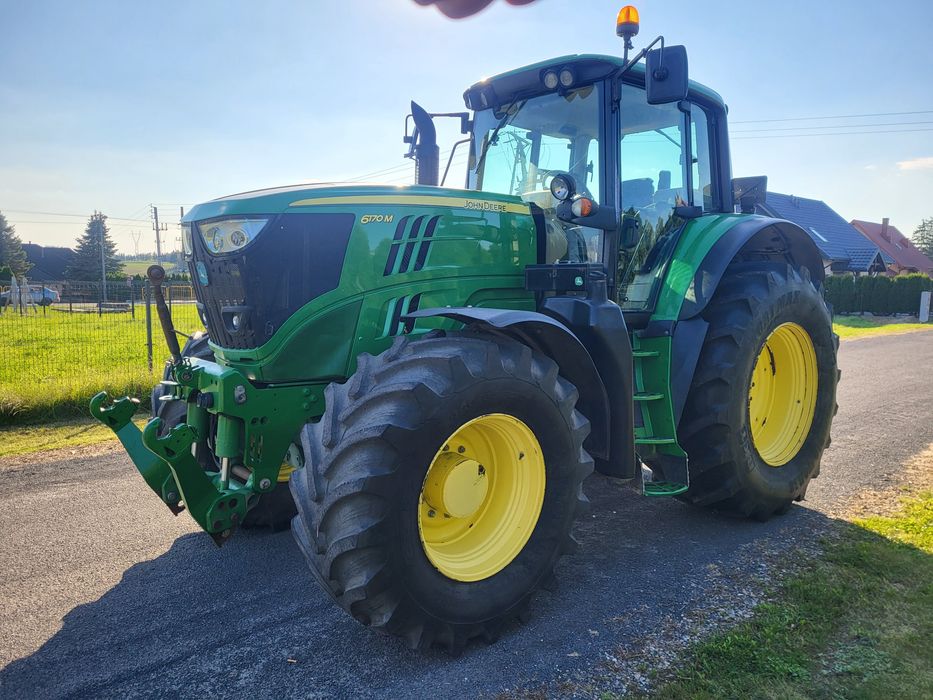 Ciągnik John Deere 6170m 6190r Klima'TUZ'Pneumatyka 6210r case fendt