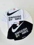 Футболка Nike By Swoosh чорна/ біла/ спортивна чоловіча футболка найк