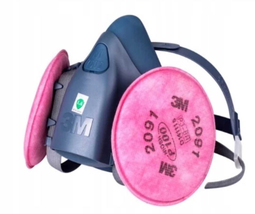 NOWA 3M półmaska twarzowa 7500 roz. M 7502 lakiernicza ochronna maska