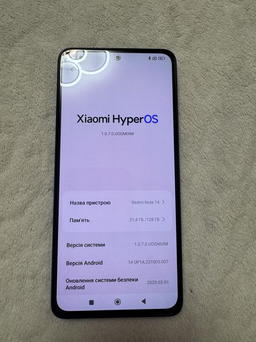 телефон redmi note 14 128гб