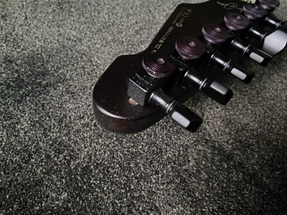 ESP LTD JD-600 Jon Donais Signature See Thru Black Satin 2007