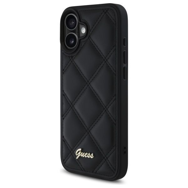 Etui Case Obudowa Guess Do Iphone 16 Czarny/black Hardcase
