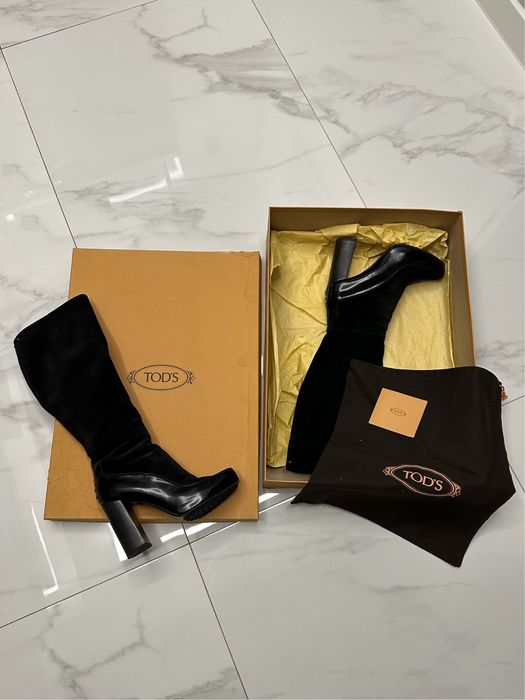 Сапоги Tods, оригинал б/у