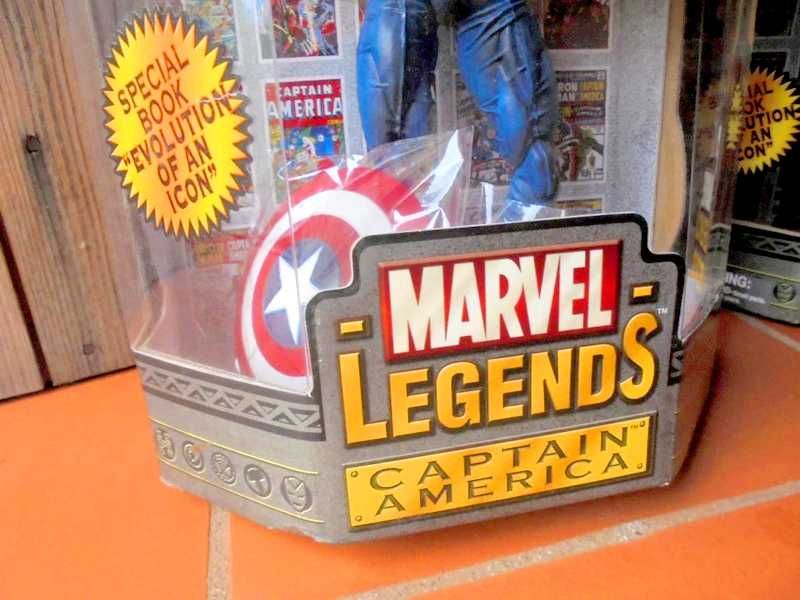 Captain America Marvel Legends Icons Toy Biz (2006)